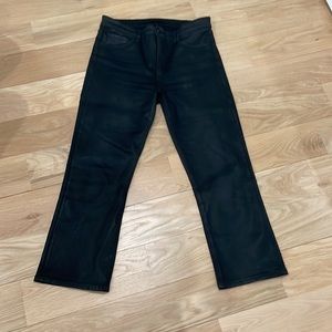 JOES Jeans the Callie high rise cropped boot 31 wax coated